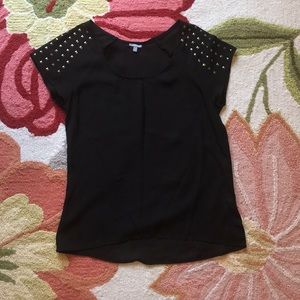 Charlotte Russe sheer shirt sleeved shirt